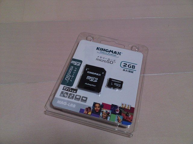 microSDカード、2GB - タブレット